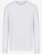 Armani Exchange Bluza barbati Bumbac - Alb - Alb