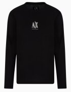Armani Exchange Bluza cu detaliu logo