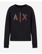 Armani Exchange Bluza din amestec de bumbac -