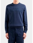 Armani Exchange Bluzon cu logo brodat
