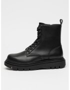 Armani Exchange Bocanci de piele cu sireturi - Negru