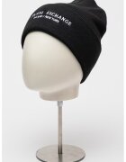 Armani Exchange Caciula cu logo brodat - Negru