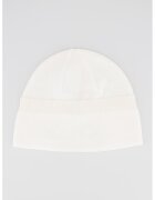 Armani Exchange Caciula de lana virgina tricotata fin - Alb murdar