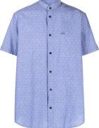 Armani Exchange Camasa barbati - Albastru - Albastru
