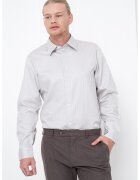 Armani Exchange Camasa de bumbac cu guler clasic - Grej