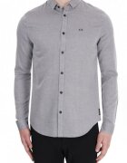 Armani Exchange Camasa din bumbac cu maneca lunga