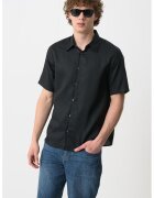 Armani Exchange Camasa din lyocell cu maneci scurte - Negru