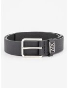 Armani Exchange Curea din piele cu catarama metalica