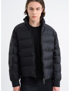 Armani Exchange Geaca cu guler inalt - Negru