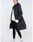 Armani Exchange Geaca lunga cu umplutura de puf - Negru