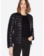 Armani Exchange Geaca matlasata cu vatelina - Negru