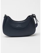 Armani Exchange Geanta de piele ecologica cu bareta de umar Wave - Bleumarin