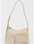 Armani Exchange Geanta de umar cu etui detasabil - Bej deschis