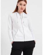 Armani Exchange Hanorac cu fermoar si maneci raglan - Alb optic