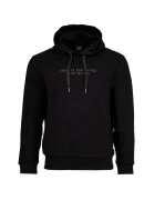 Armani Exchange Hanorac cu imprimeu logo - Negru