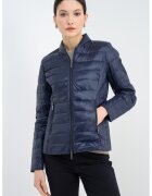 Armani Exchange Jacheta cu buzunare cu fermoar - Bleumarin
