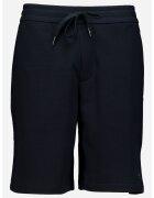 Armani Exchange Pantaloni scurti uni din bumbac cu snur - Albastru ultramarin