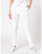Armani Exchange Pantaloni sport cu snur in talie - Alb