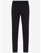 Armani Exchange Pantaloni sport cu talie elastica - Negru