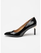 Armani Exchange Pantofi din piele ecologica cu varf patrat - Negru