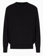 Armani Exchange Pulover cu decolteu la baza gatului