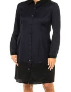 Armani Exchange Rochie uni tip camasa - Bleumarin