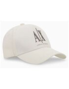 Armani Exchange Sapca baseball din bumbac - crem