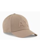 Armani Exchange Sapca unisex cu logo in relief - bej - Bej