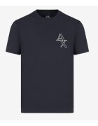Armani Exchange Tricou cu detaliu logo pe piept -