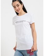 Armani Exchange Tricou cu imprimeu logo - Alb