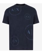 Armani Exchange Tricou din bumbac cu imprimeu logo -
