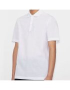 Armani Exchange Tricou polo confortabil - Alb