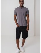 Armani Exchange Tricou polo cu detalii contrastante - Gri