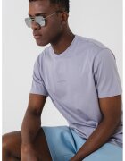 Armani Exchange Tricou regular-fit cu model uni - Lila