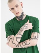 Armani Exchange Tricou regular fit de bumbac cu logo pe piept - Verde