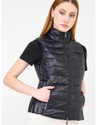 Armani Exchange Vesta cu umplutura de puf si fermoar - Negru