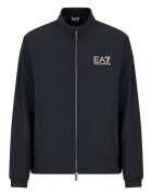 Armani Geaca neagra - 88% poliamida - 12% elastan - cu logo auriu - Negru