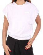 Armani Tricou barbati alb - viscoza/elastan -