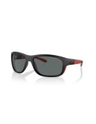 arnette Ochelari de soare dreptunghiulari cu lentile polarizate - Negru
