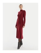 Artigli Rochie tricotata de dama - bordeaux - 50% viscoza - 28% poliester - 22% nailon - Visiniu
