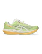 Asics Pantofi Fujispeed 4 cu insertii din material sintetic - pentru alergare - Alb/Portocaliu pal/Verde fistic