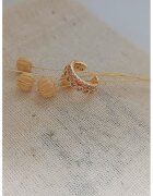 Atelier Miu Cercei cu cristale de ziconia - 1 piesa - Auriu
