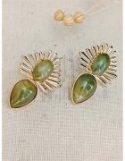 Atelier Miu Cercei drop cu sticla - Auriu