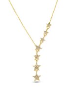 Atelier Miu Colier cu zirconia - Auriu