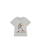 Aulp Tricou -TIMON K - gri - 60% bumbac - 40% poliester reciclat - 12