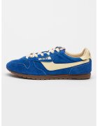 AUTRY Pantofi sport de piele intoarsa cu insertii de piele Windspin - Galben pal/Albastru royal/Caramel
