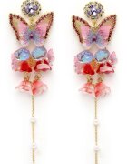 AVANT-GARDE PARIS Cercei drop cu cristale - Multicolor