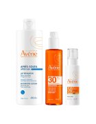 Avene Pachet – Ulei protectie solara satinat SPF 30 200 ml + Fluid anti-imbatranire SPF 50+ - 40 ml + Lotiune dupa plaja - 400 ml