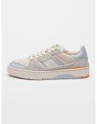 Axel Arigato Pantofi sport low-cut cu garnituri de piele intoarsa - Alb/Albastru deschis