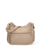 B Cavalli B Geanta crossbody din piele ecologica cu buzunare exterioare cu fermoar Seraphina - Maro